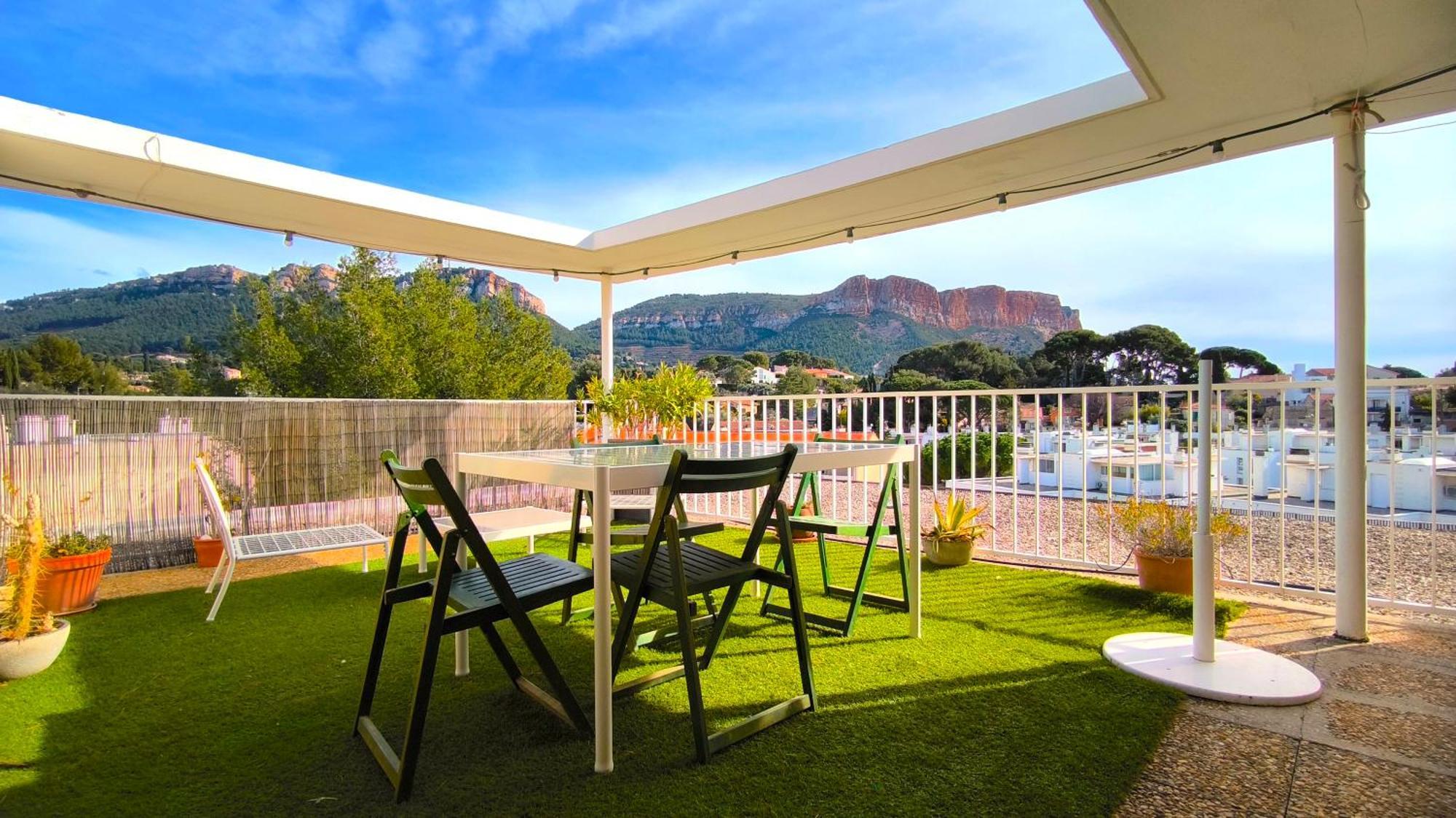 Sunset Garden - Roof Top 45 M2 Vue Mer / Cap Canaille Cassis Dış mekan fotoğraf